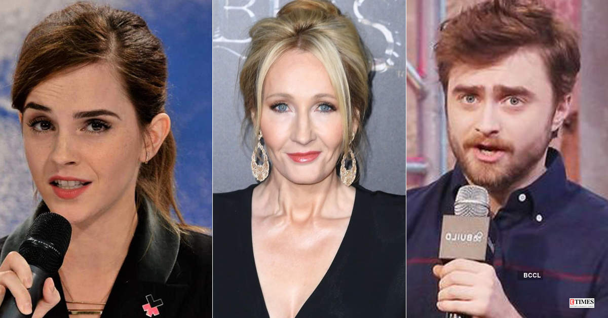 Daniel Radcliffe Emma Watson and other Harry Potter stars criticise JK Rowlings anti trans tweets